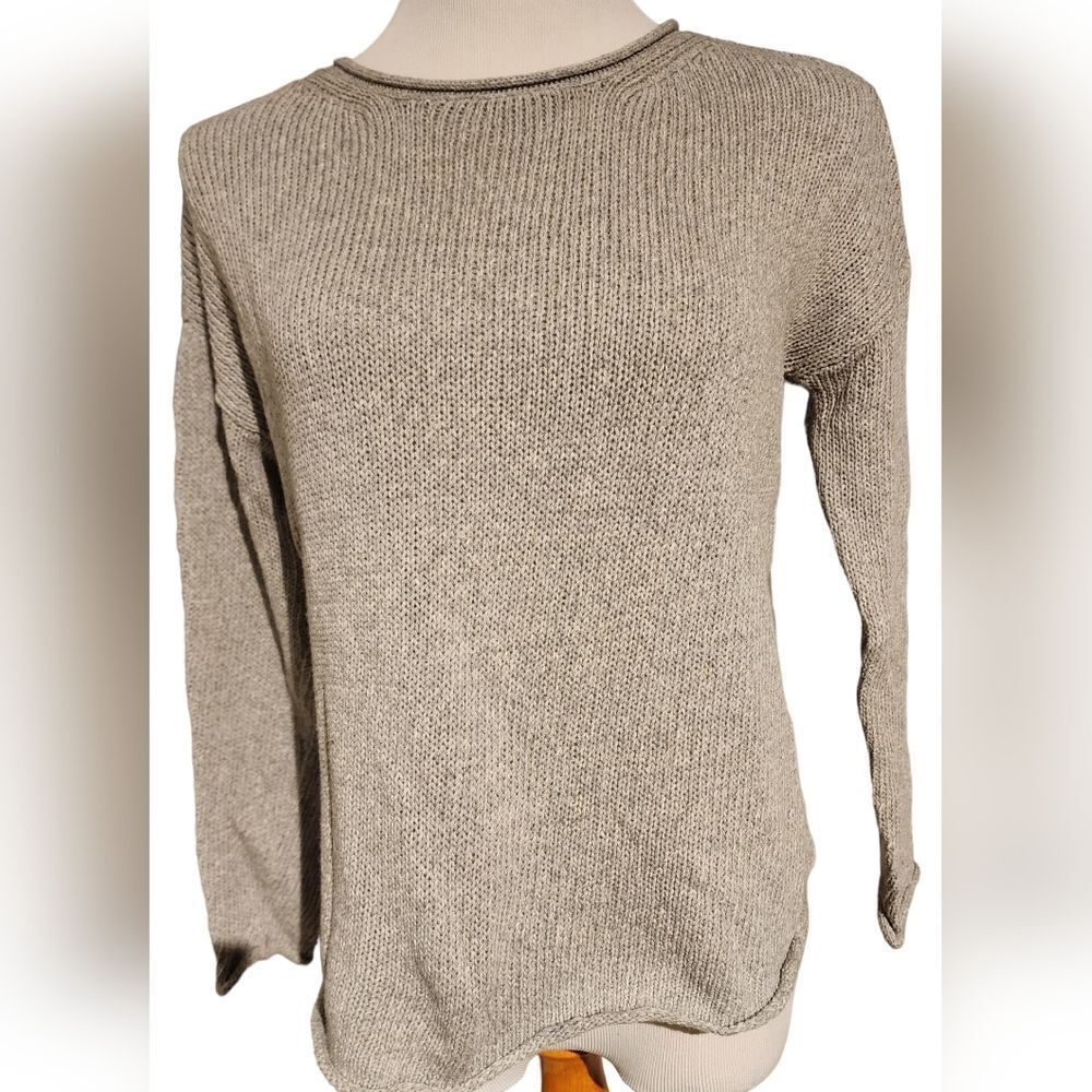 one grey day 100% cotton sweater  sz xs